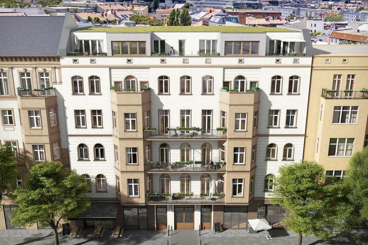 Eigentumswohnung, Dachgeschosswohnung kaufen in Berlin-Mitte - leNEUF, Torstraße 225-227