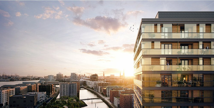 Eigentumswohnung kaufen in Hamburg-HafenCity - Roots Hamburg, Lucy-Borchardt-Straße
