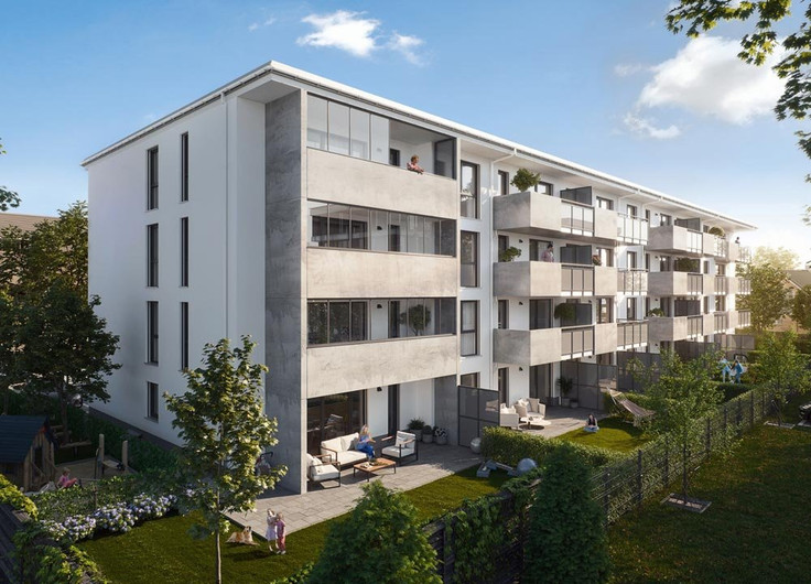 Eigentumswohnung kaufen in Schwaig bei Nürnberg - Bee Living, Am Bahndamm 36