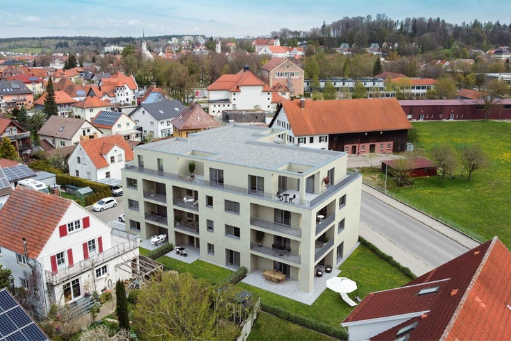 Eigentumswohnung, Penthouse kaufen in Leutkirch im Allgäu - Faberquartier, Faberstraße 1