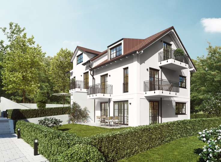 Doppelhaushälfte, Haus kaufen in Schäftlarn - Zeller Straße 34-36, Zeller Straße 34-36