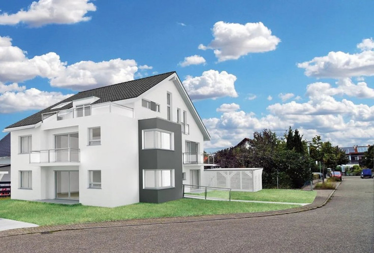 Eigentumswohnung, Penthouse kaufen in Pforzheim-Huchenfeld - PROJEKT WALDNAH, 