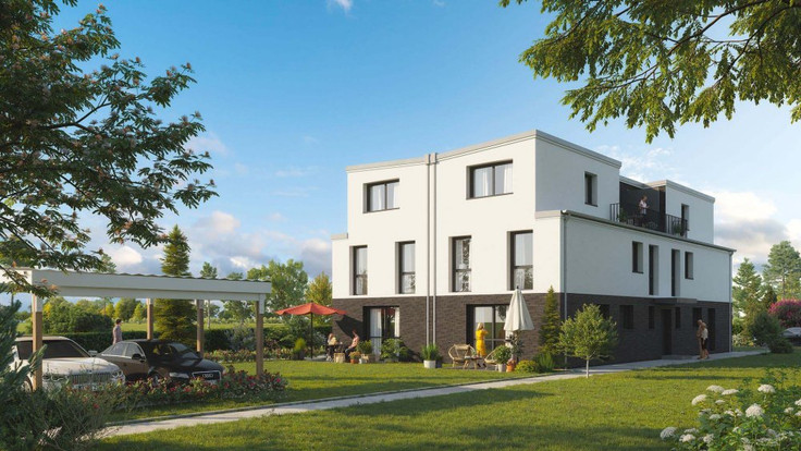 Doppelhaushälfte, Haus kaufen in Hamburg-Eidelstedt - Modern Living Quattro, Fangdieckstraße 160