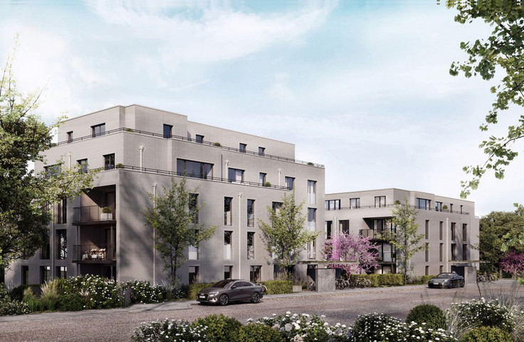 Eigentumswohnung, Penthouse kaufen in Fürstenfeldbruck - Hubert – Green Living, Hubertusstraße