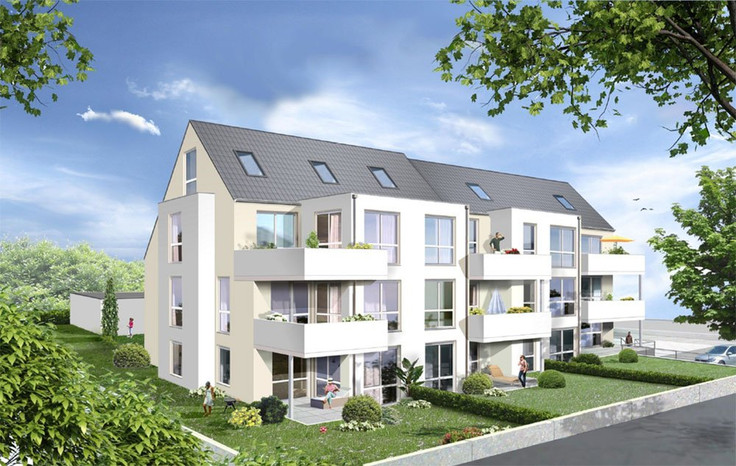 Blumenstraße 9 Magstadt Neubau Eigentumswohnung kaufen