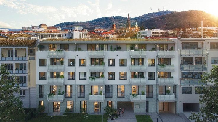 Eigentumswohnung, Kapitalanlage, Ferienwohnung kaufen in Freiburg im Breisgau-Wiehre - Kronenmattenstraße 2 Freiburg-Innenstadt, Kronenmattenstr. 2
