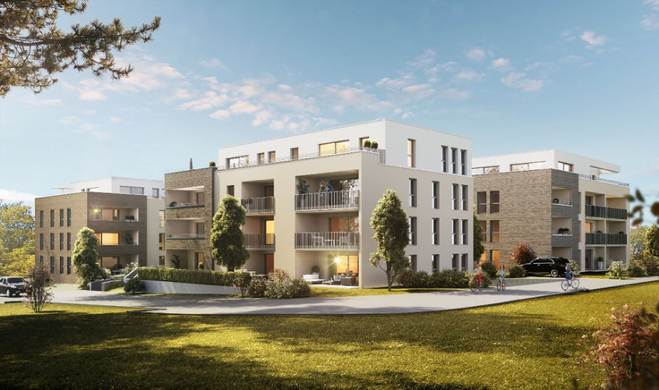 Eigentumswohnung, Penthouse kaufen in Künzelsau-Gaisbach - La Vita Haselhöhe, Haselallee / Wacholderweg