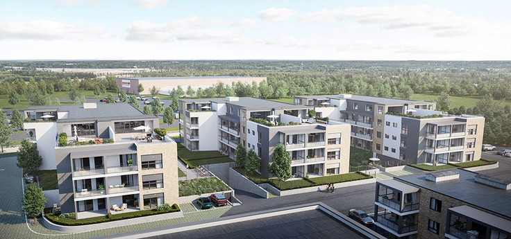 Eigentumswohnung, Penthouse kaufen in Henstedt-Ulzburg - Kirchweg 62 - 2. BA, Kirchweg 62