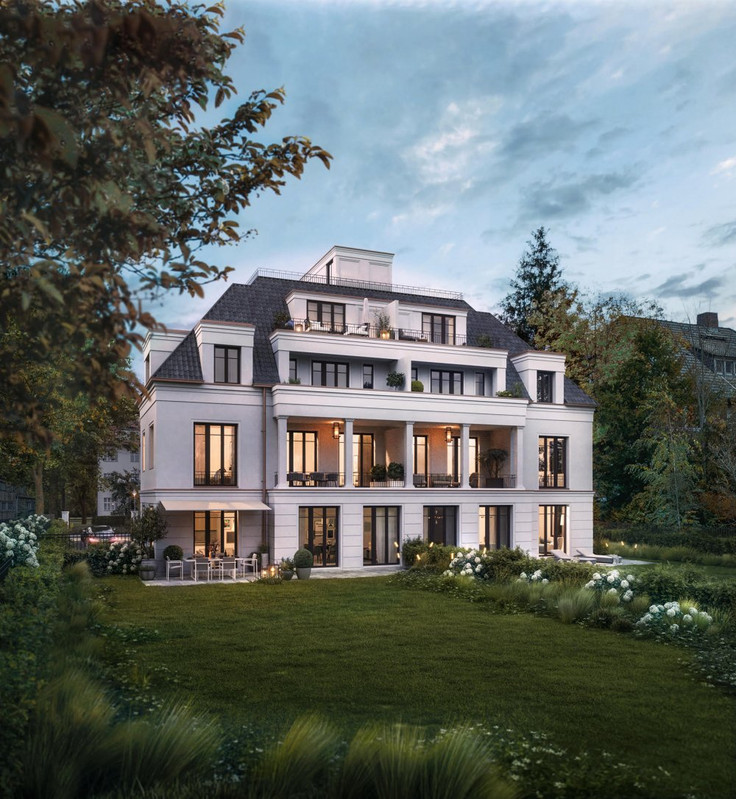 Villa am Mexikoplatz BerlinZehlendorf Neubau Eigentumswohnung kaufen