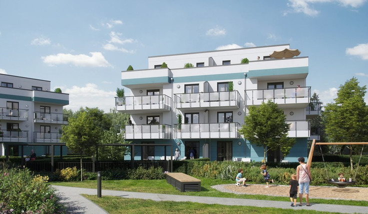 Eigentumswohnung kaufen in Berlin-Schönefeld - Stadthäuser am Park 3, Theodor-Fontane-Allee 2-2h