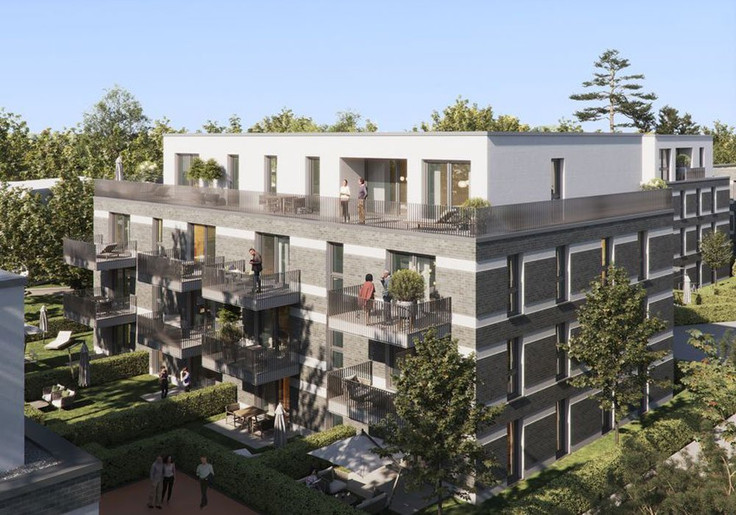 Eigentumswohnung, Penthouse kaufen in Monheim am Rhein - Eschen-Park, Eschenweg