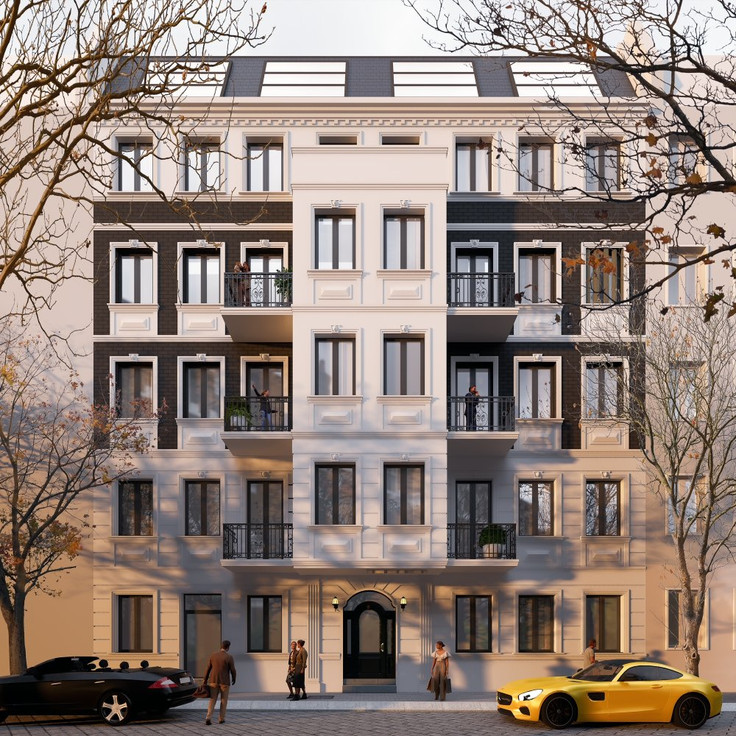 Eigentumswohnung, Penthouse kaufen in Berlin-Charlottenburg - Palais d’Or, Rönnestraße