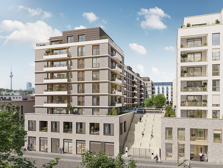 Eigentumswohnung kaufen in Berlin-Friedrichshain - PANDION MIDTOWN 4, Pufendorfstraße