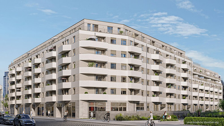 Eigentumswohnung kaufen in Leipzig-Neuschönefeld - BUWOG Atrio, Lutherstraße/Johann-Eck-Straße und Atriumstraße