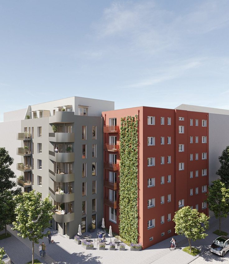 Eigentumswohnung, Dachgeschosswohnung kaufen in Berlin-Charlottenburg - Baugemeinschaft Zeile 1, Spielhagenstraße 7/ Gierkezeile 1