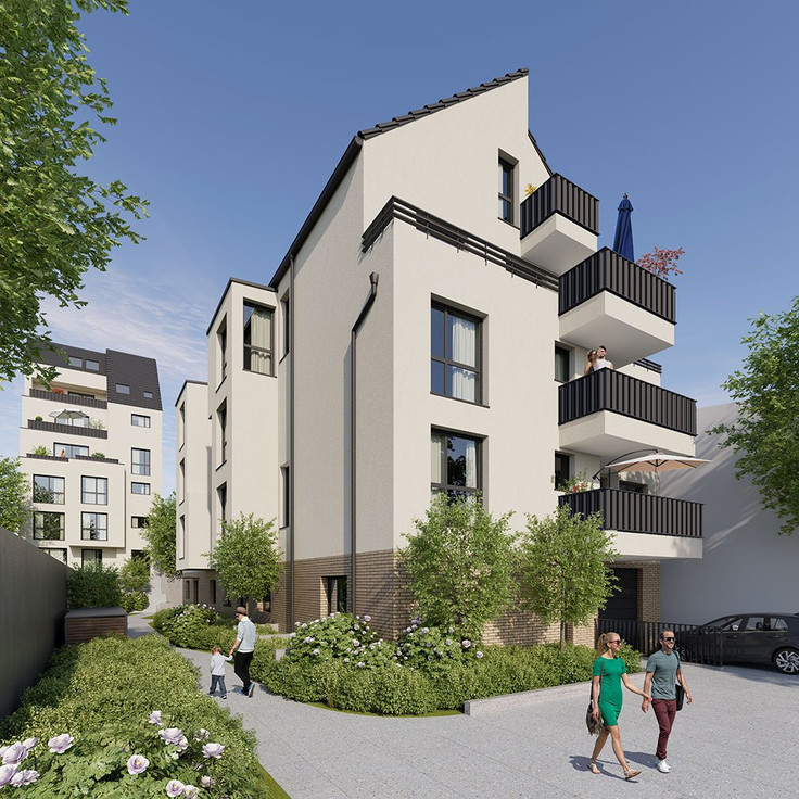 Eigentumswohnung, Investitionsobjekt kaufen in Stuttgart-Mitte - WEST LIVING - Hasenbergstraße 27, Augustenstraße 68, Hasenbergstraße 27 A+B