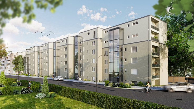 Eigentumswohnung, Apartment, Kapitalanlage, Sanierung kaufen in Augsburg-Hochfeld - Von-Richthofen Apartments, Von-Richthofen-Str. 33-43