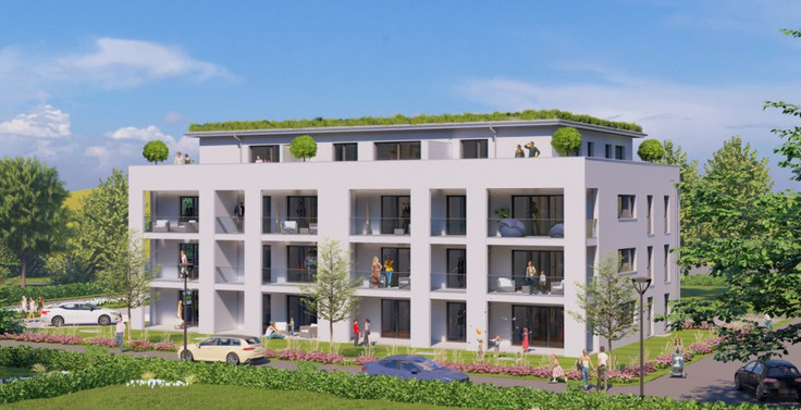 Eigentumswohnung, Penthouse kaufen in Plattling - Wohnen am Frohnauer Weiher 2, Vogelsangstraße 3