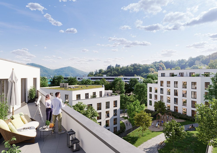 Eigentumswohnung, Kapitalanlage, Penthouse kaufen in Baden-Baden - WOHNEN AM TANNENHOF, 