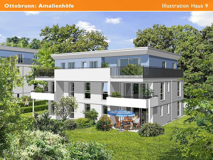 Eigentumswohnung kaufen in Ottobrunn - Amalienhöfe Ottobrunn, Alte Landstraße 6