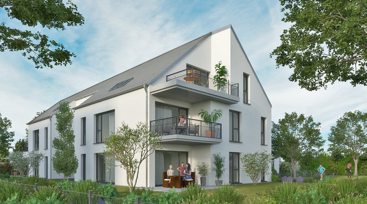 Eigentumswohnung kaufen in Unterschleißheim - Neubauprojekt "An der Alten Hauptstraße", Hauptstraße 57 und 57 a