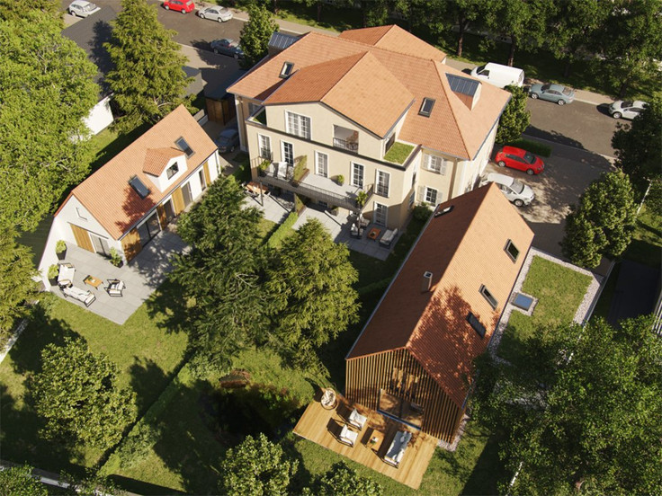 Eigentumswohnung, Einfamilienhaus, Sanierung, Haus kaufen in Regensburg-Kumpfmühl - Ziegetsdorf - Neuprüll - Wohnquartier Forsthaus zu Ziegetsdorf, Ziegetsdorfer Straße 23