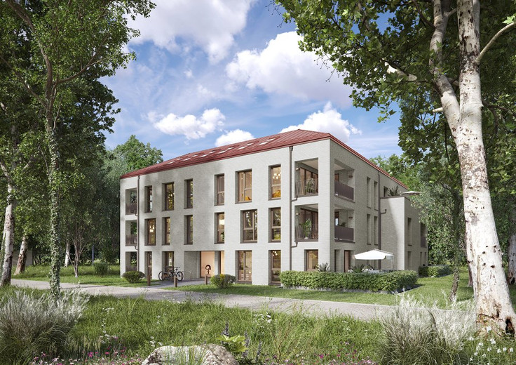 Eigentumswohnung, Dachgeschosswohnung kaufen in Haar - Le Village - Wohnen im Jugendstilambiente, Willy-Träutlein-Straße 2
