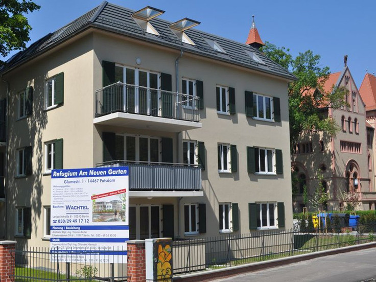 Eigentumswohnung kaufen in Potsdam-Nauener Vorstadt - Refugium Am Neuen Garten, Am Neuen Garten 29 + 29a