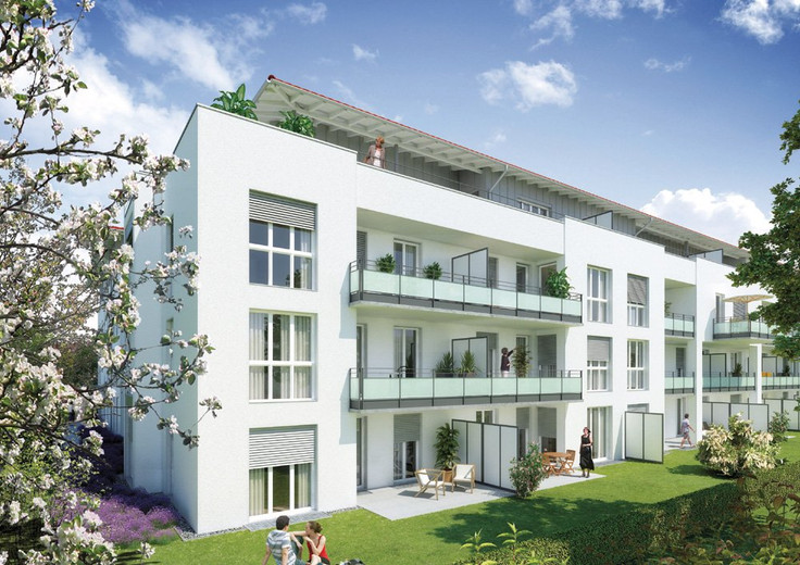 Eigentumswohnung kaufen in Unterföhring - Wohnungen Unterföhring II, Brunnbachlweg