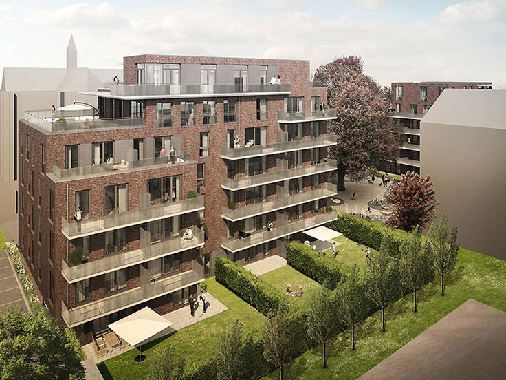 WANDSBEKER HÖFE HamburgWandsbek Neubau Eigentumswohnung kaufen