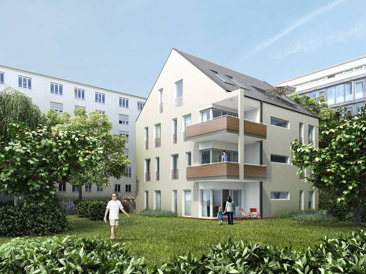 Eigentumswohnung kaufen in Stuttgart-West - Atrium 29, Lindenspürstraße