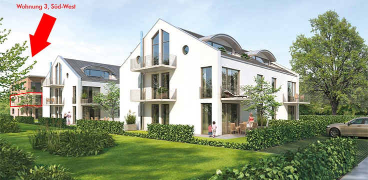 Eigentumswohnung kaufen in Neubiberg - living 3, Hauptstraße 60 / Max-Löw-Straße