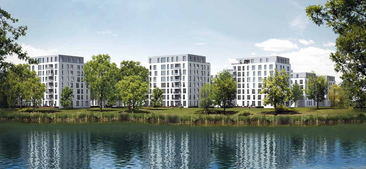 Eigentumswohnung kaufen in Stuttgart-Möhringen - Seepark Suiten, Vaihinger Straße