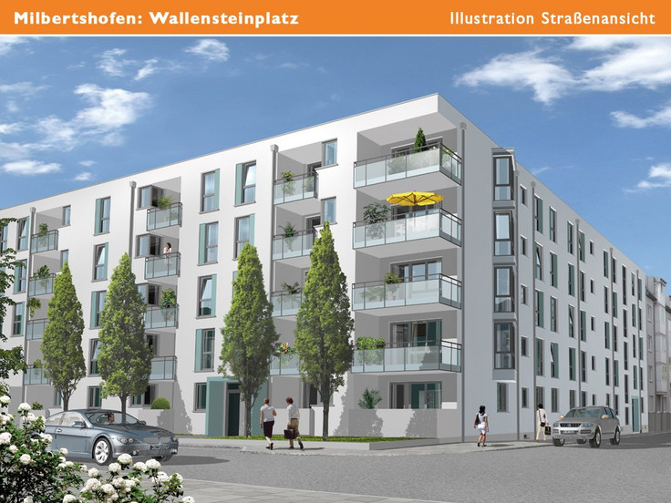 Eigentumswohnung kaufen in München-Milbertshofen - Wallensteinplatz, Wallensteinplatz 3, Zwillingstraße 5