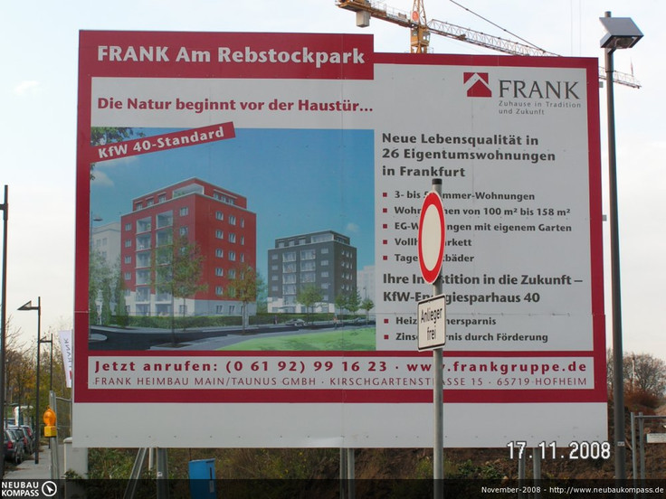 Eigentumswohnung kaufen in Frankfurt am Main-Bockenheim - Eigentumswohnungen am Rebstockpark, Mongolfier-Allee/Käthchen-Paulus/Colsmannstr.