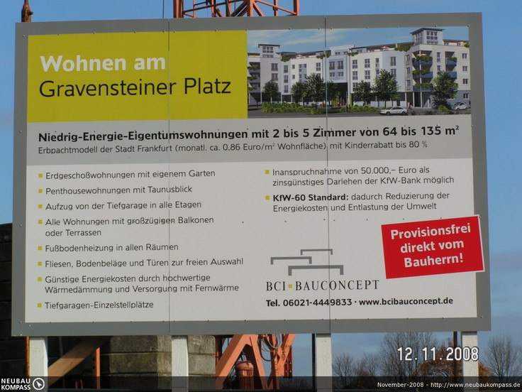 Eigentumswohnung kaufen in Frankfurt am Main-Preungesheim - Wohnen am Gravensteiner Platz, Am Borsdorfer 75 - 79