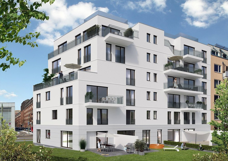 Eigentumswohnung kaufen in Berlin-Friedrichshain - Moderne Wohnungen in Friedrichshain, Am Drehkreuz Friedrichshain
