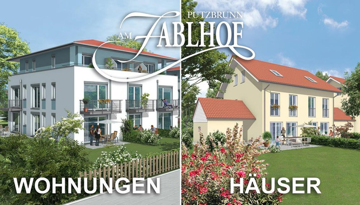 Doppelhaushälfte kaufen in Putzbrunn - Am Fablhof, Grasbrunner Straße
