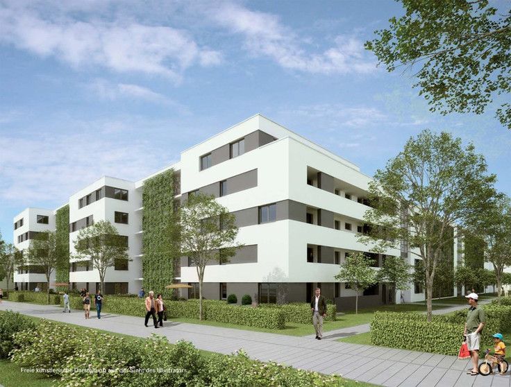 Eigentumswohnung kaufen in Regensburg-Westenviertel - Karree St. Emmeram, Clermont-Ferrand-Allee 30