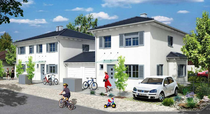 Doppelhaushälfte, Einfamilienhaus kaufen in Germering - Wohnen in der Eichenstraße, Eichenstraße 12