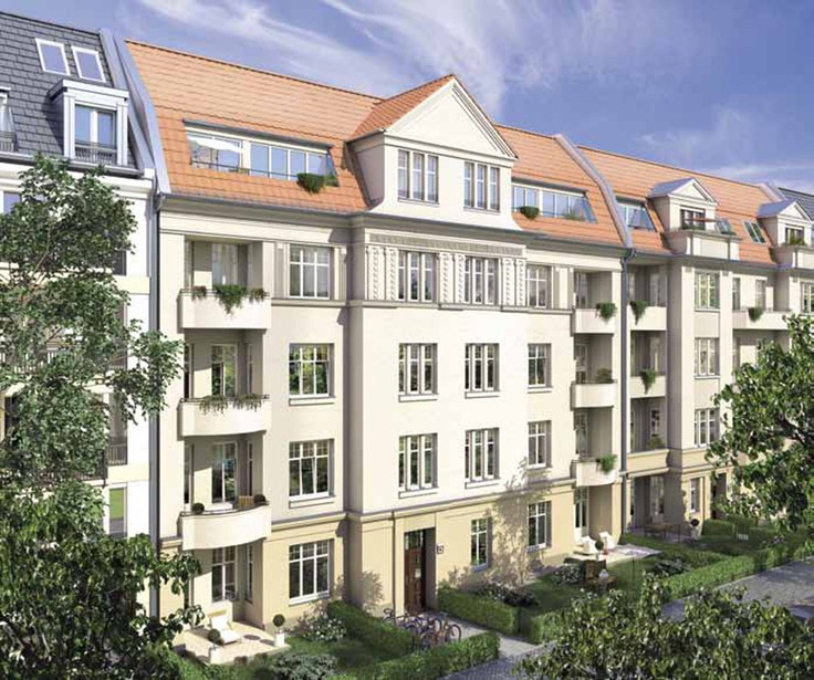 Eigentumswohnung kaufen in Berlin-Wilmersdorf - Charlottenbrunner Carré Altbau, Charlottenbrunner Straße