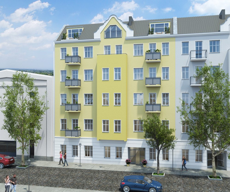 Eigentumswohnung kaufen in Berlin-Mitte - Gründerzeithaus Müllerstraße, 
