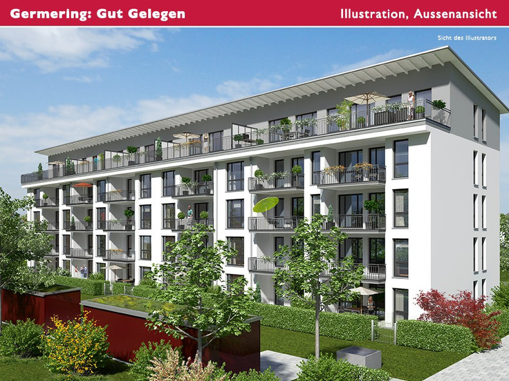 Eigentumswohnung kaufen in Germering - Gut gelegen Germering, Steinbergstraße 1