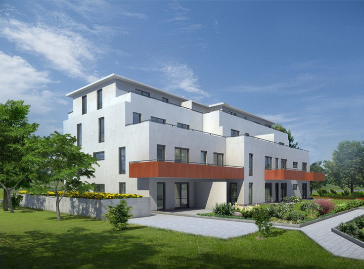 Eigentumswohnung kaufen in Augsburg-Lechhausen - Terrassenwohnpark Widderstraße, Widderstraße 81-83