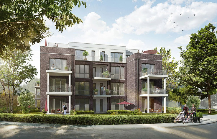 Eigentumswohnung, Stadtvilla kaufen in Reinbek - Holländisches Viertel: Eigentumswohnungen, Fontanestraße