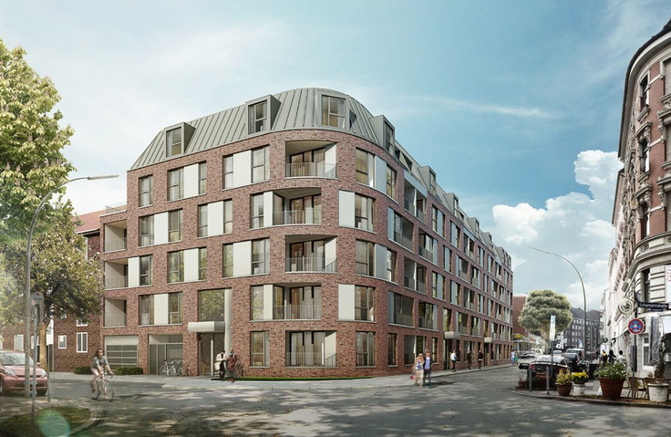 Eigentumswohnung kaufen in Hamburg-Barmbek - Mozartstraße / Schumannstraße, Mozartstraße 24-28 / Schumannstraße 35