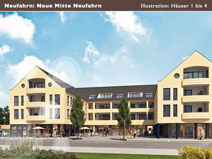 Eigentumswohnung kaufen in Neufahrn bei Freising - Neue Mitte Neufahrn, Bahnhofstraße 42