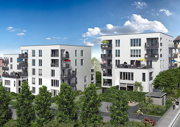 Eigentumswohnung kaufen in Stuttgart-Feuerbach - Stadtleben am Roser, 
