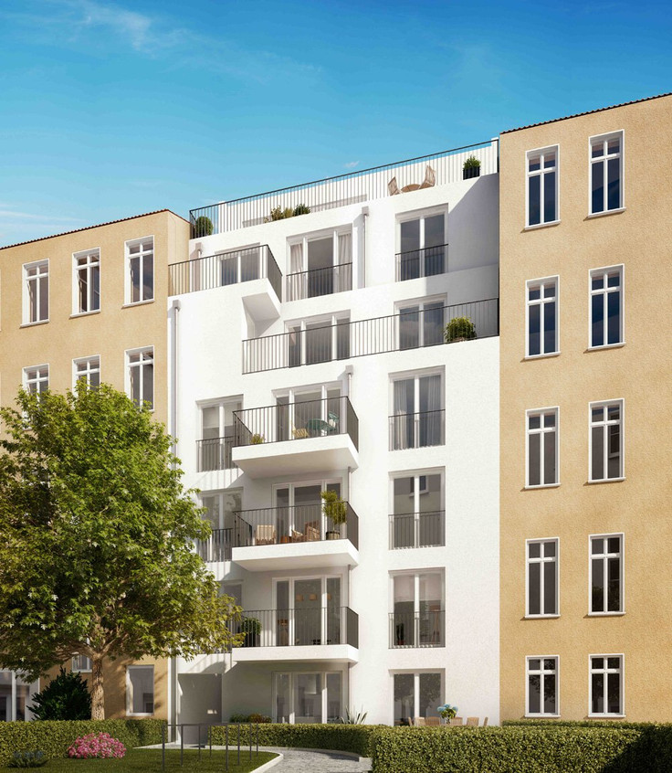 Eigentumswohnung kaufen in Berlin-Friedrichshain - Frieda, Friedenstraße 56