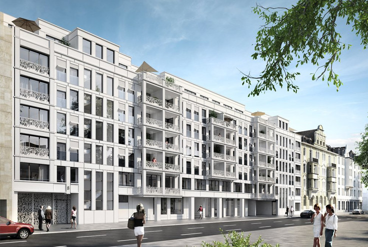 Eigentumswohnung kaufen in München-Lehel - PANDION Lehel Höfe, Oettingenstraße 6-8
